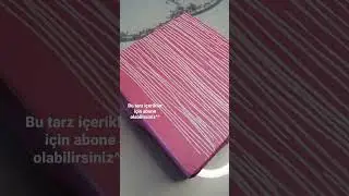 eski kutuyu harika geri dönüşüm #coloring #recycle #diy #pembe #pink #kendinyap