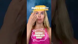 Say Goodbye to Puffy Eyes with Face Yoga #faceexercises