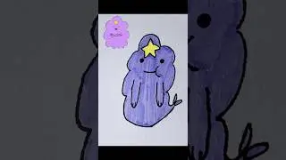Draw Mermaid Lumpy Space Princess | Adventure Time 647 #easydrawing