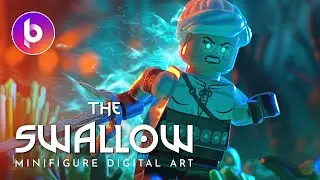 Hunting Drowners in the swamp | Minifigure Digital Art
