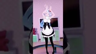 Furina maid outfit 😼- Cat dance -【MMD Genshin Impact 4K | 60FPS】