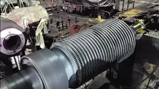 Capital Overhauling of 250 MW Steam Turbine Part -25/ Free Runout of IP Rotor