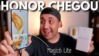 🚨 O CELULAR MAIS RESISTENTE que eu JA USEI! HONOR Magic6 Lite
