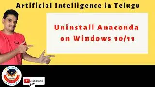 How to Uninstall Anaconda Completely in Windows 10 & 11 | Step-by-Step in Telugu