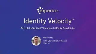 Experian Identity Velocity | Part of the Sentinel Commercial Fraud Suite