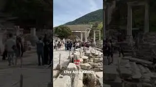 EFES ANTİK KENTİ- CELSUS KÜTÜPHANESİ 🏛 #izmir #selçuk #efes #antik #arkeologi #bilim #tarih #art