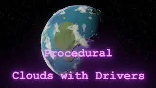 Procedural Clouds Using Drivers! (Blender 2.83)
