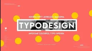 New Typo Intro — After Effects template