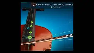 TOKYO REVENGERS ED - KOKO DE IKI WO SHITE - VIOLIN COVER #short