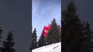 Big Air Brad strikes again!           #skiing #audio #voice #fail