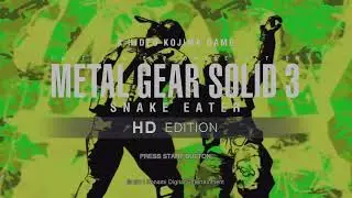 Metal Gear Solid Menu Title Screens ( 1997-2015)