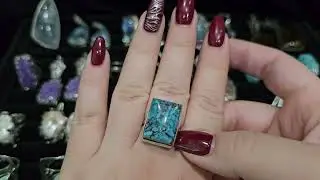 Серебряные украшения с натуральными минералами! Крымские мастера🤩 15.03