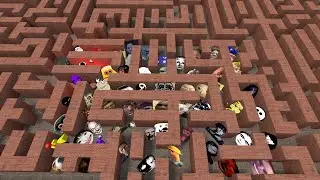 Nico's Nextbots Maze Garry's Mod !!!