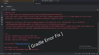 Flutter namespace error in Android Studio dart || Gradle Error Namespace