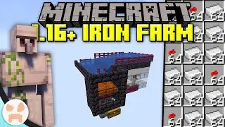 How to build easy IRON farm in Minecraft pocket edition 1.16.0.63 ArkaGAMER