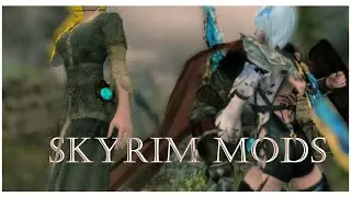 Skyrim meets Genshin I SKYRIM SPECIAL EDITION MODS SHOWCASE