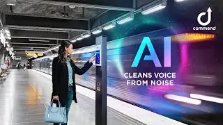 AI Cleans Voice From Noise: Noise Cancellation / Echo Suppression
