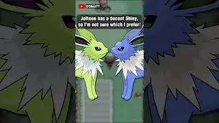Inverting the Colors of Eevee, Vaporeon, Jolteon, and Flareon || #shorts #pokemon #shinypokemon