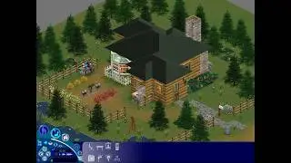 The Sims 1 | Tiny Cabin in the Woods  