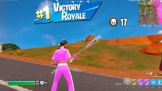 Striped Slinger Fortnite Adidas Skin Gameplay (17 Eliminations)