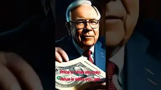 Price is what you pay. Value is what you get. #livetrading