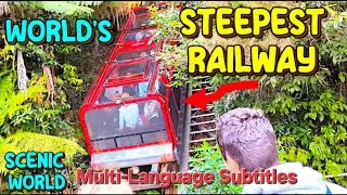 World's Steepest Railway Adventure at Scenic World | Aussie Vlog | Blue Mountains |