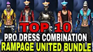 Rampage United Bundle - Pro Dress Combination 🤯 Must Try once 🤑 New Rampage Bundle Pro Combination 💯
