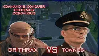 Toxin Challenge #2 dr.Thrax vs General Townes C&C Generals Zerohour
