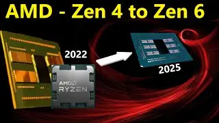 AMD ZEN 4 to ZEN 6 Leak: Transforming into a Premium Brand
