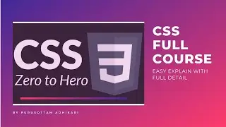 CSS Full course 2020