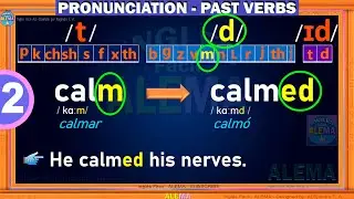 Pronunciacion De Verbos Regulares en Pasado En Ingles - Pronunciation Regular Verbs In Past – PART 2