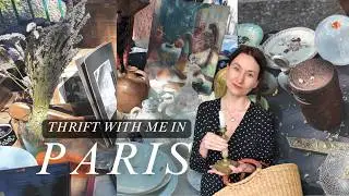 Thrifting in Paris | One of the Most Charming Flea Markets (Porte de Vanves)