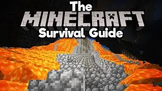 Lava-Casting Inside A Mountain! ▫ The Minecraft Survival Guide (Tutorial Let's Play) [Part 292]