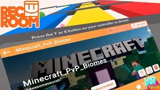 Рек Рум -  Майнкрафт пвп. rec room - minecraft. recroom