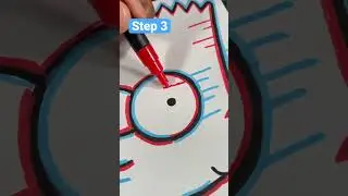 How to Draw Glitch Art! 😍 | Easy Tutorial 