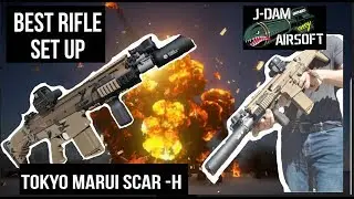 BEST AIRSOFT RIFLE SETUP/ LOADOUT SCAR H