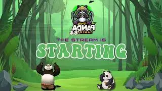 Animated Panda Twitch Overlay 😍😍 