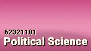 Q.4) Political Science (code 62321101) | B.A. (Prog) Political Science | Hindi.English Medium