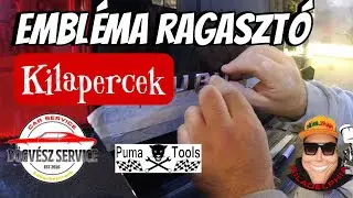 Kilapercek 11.rész Embléma ragasztó
