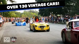 2021 Road America Vintage Race Car Parade into Elkhart Lake - 7/16/21