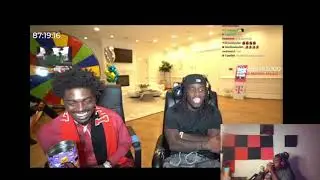 Kodak Black on kai cenat stream boppin