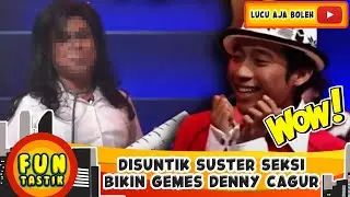 IMUNISASI DENGAN SUSTER CANTIK & SEKSI, DENNY CAGUR PENGEN SUNTIK DARI BELAKANG !? - FUNTASTIK