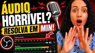 🎙️ Como Configurar o Áudio do Microfone no OBS Studio SEM ERROS! (Passo a Passo)