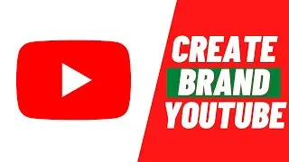 How to create another Brand YouTube Channel from existing YouTube account