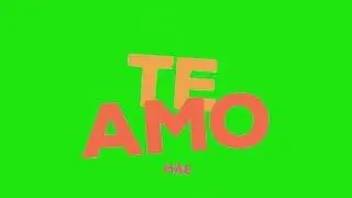 Eu Te Amo mãe Green screen chroma Key