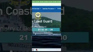 Indian Coast Guard 2023  #jobupdates #job #indiancoastguard2023 #coastguard #coastguardexams