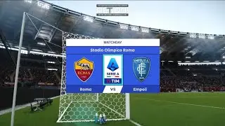 Pes2021 | As Roma vs Empoli | 2GIORNATA SERIE A ENILIVE