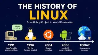 The HISTORY OF LINUX in less than 10 minutes