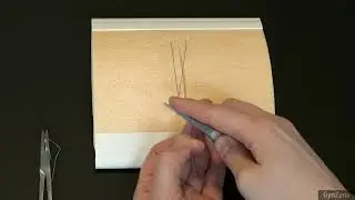 Self-locking starting knot