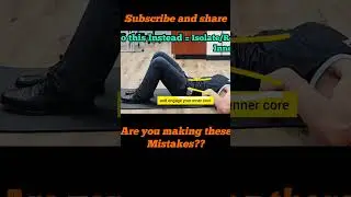 Sciatica Fix Mistake #3 🔥 (Stop These Core Moves!)